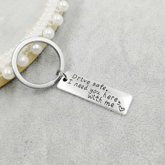 Jewelry - 3/$23 “Drive Safe.” Key Chain GiftVal entines Day